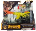 Mattel Figurina articulata, Jurassic World Survival, Strike Attack, Dromaeosaurus, JKL71 Figurina