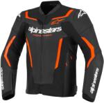 Alpinestars Geacă de piele pentru motocicletă Alpinestars GP Force V2 negru-roșu fluo-alb (AIM100-1228)