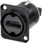 Neutrik Conector HDMI Panou Neutrik NAHDMI-W-B (negru, gauri D)