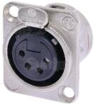 Neutrik Conector XLR mama 4 Pini Montare Panou Neutrik NC4FD-L-1