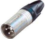 Neutrik Conector XLR Tata 3 Pini Cablu Neutrik NC3MXX (nichel, argint)