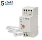 ORNO OR-CR-219 DIN alkonyérzékelő külső érzékelővel, IP65, max. terhelés 3000W; IP65 védettség; hermetikus külső cső; kiegészítő szabályozás (OR-CR-219)