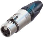 Neutrik Conector XLR Mama 3 Pini Cablu Neutrik NC3FXX (nichel, argint)