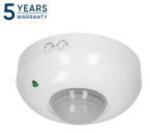 ORNO OR-CR-203/W PIR mozgásérzékelő 360°, névleges terhelés 1200 W; IP20 védettség; LED-ekkel működik; érzékelési tartomány 360 fok; fehér (OR-CR-203/W)