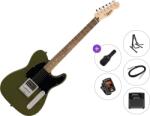Squier Sonic Esquire H LRL Premium SET Măslină Chitară electrică