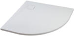  Bern . ||. White 90x90x2 cm íves, SMC zuhanytálca szifonnal (GBTC-9B9W)