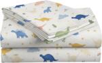  Cearsaf din bumbac DINOROO colorat 140x240 cm
