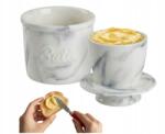  Vajtartó, porcelán vajtartó a frisshez (YL-3789)