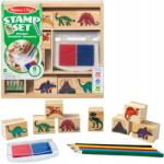 Melissa & Doug Fa Bélyegzők Dinoszauruszok Tinta Zsírkréta Készlet Melissa & Doug (6074862 20155220)