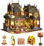 Bedee Zestab Diy Miniatűr Mágikus Házikó Mágikus Elemekkel (drewniany składany DIY Puzzle)