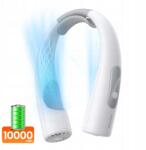 Warmco Nyaki ventilátor lapátok nélkül Warmco Erős, csendes, Usb, 10000mAh, hordozható (N1)