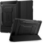 Spigen Husa Spigen Rugged Armor Pro compatibila cu Samsung Galaxy Tab S9 11 inch / S10 FE 10.9 inch, Black (8800283303322-ACS09380)