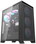 Ion Computers Геймърски компютър ION DRX70 с процесор AMD Ryzen 7 5700, видео карта Radeon RX 7600 8GB GDDR6, RAM памет 16GB (2x8GB) DDR4 3200MHz, SSD 500GB NVMe M. 2 PCIe 4.0 (c002758)