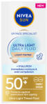 Nivea Fluid nuantat pentru fata ultra lejer cu SPF50+, 40ml, Nivea