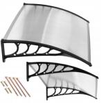 ModernHOME Ajtó fölé szerelhető előtető 150x100 cm MultiGarden polikarbonát előtető (AW-017C 150X100)