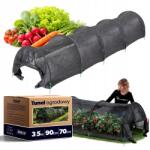 Kadax Kerti Alagút 3, 5m x 90cm Védőháló Kerti Üvegház Zöldségvédő (K16210)