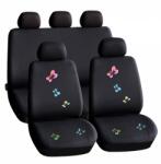 AVEX Set huse scaun auto ieftine, Universale 9 piese, model BUTTERFLY (AVX-HSA009) - edanco