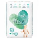 Pampers Pure Protection Nr. 4, 9-14 kg Scutece x 19