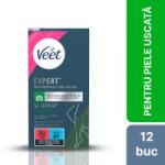 Reckitt Benckiser Ceara Rece Aloe Toate Tipurile de Piele Benzi, 12 bucati, Veet