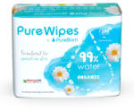 PureBorn Servetele Umede Organic Biodegradabile Chamomile, 180 buc, Pureborn