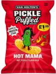 Van Holten Van Holten's Hot Mama vörös lencséből és kukoricából készült ropogós snack, pikáns uborkás ízzel, 50 (27531)