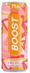 Boost fehér őszibarack ízű energiaital 250 ml PM (27524)