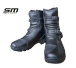 SM Racewear Cizme moto Enduro-ATV SM Racewear Adventure Short - piele naturala, sistem cu doua catarame si inchidere Velcro (CPA07346)
