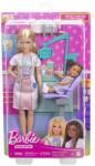 Barbie Set de joaca Barbie You can be - Barbie Stomatolog, blonda Papusa