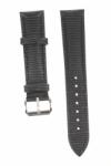 Peyton Rous Curea de ceas din piele, 20 mm x 20 cm, negru - ellegant