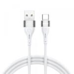 BWOO Cablu Date si Incarcare USB-A - USB-C BWOO X280C, 18W, 1m, Alb