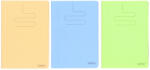 Herlitz Caiet A5 Herlitz 400211738, 48 file, 70 g/mp, dictando, coperta plastic, Diverse culori (400211738)