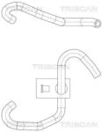 TRISCAN Furtun hidraulic, sistem de directie TRISCAN 8516 27006 (8516 27006)