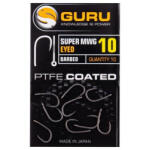 Guru Super MWG szakállas horog 10 (Barbed/Eyed) (GSMWB10)