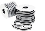 CoverTex® Fermoar pentru lipire - metraj | Alb , Negru, pentru inchidere terasa , foisor , balcon (Culoare: : Alb)