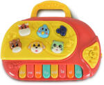 Fivestar Toys Бебешко Музикално пиано с животни 794 червен (111486) - bebetabg