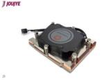Dynatron J5 AMD Genoa SP5 cooler 1U active copper for vapor chamber base and stacked fin and upto 260W TDP (A 2748)