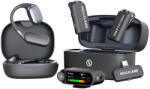 Hollyland LARK MAX 2 Ultimate Combo Wireless Microfon Flyout Jurnalistic în Culoarea Gray Gri Spațial (HOL-MAX2-ULT-COMBO)