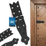 KOTARBAU Balamale pentru mobilă cutii obloane ferestre oțel negru 160 mm (9086)