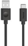 Hama USB-A/Type-C 60W Adatkábel, 1.2 m (86447) (86447)