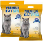 Premium Cat Nisip aglomerant premium din bentonită pentru pisici - Lămâie pentru pisici 2x5L
