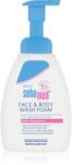 sebamed Baby Wash nagyon gyengéd mosó emulzió testre és hajra 400 ml