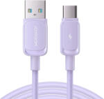 JOYROOM Cable S-AC027A14 USB to USB C / 3A/ 1, 2m (purple) (S-AC027A14 1.2m-Purp)