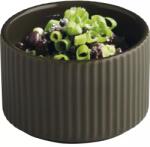 APS Porcelán tál APS Grid 0, 20 l, barna, magasság 60 mm, átmérő 90 mm