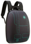 Zip-it Rucsac ZIPIT Shell - negru cu buzunare verzi (ZP-145887)