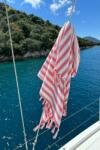  L' essential Maison Fouta (Tengerparti törölköző) Red Helen - Piros