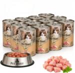 Pet Daily Cat пълноценна мокра храна за котки мултипак, птиче месо 12x415g (42506x12)