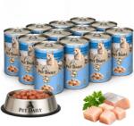 Pet Daily Cat Пълноценна мокра храна за котки, Риба, 12x415g (42509x12)