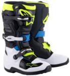 Alpinestars TECH 7 S Gyerekcsizma, fekete/ fehér/ fluo sárga/ kék, 2025, mérete 40, 5 (M132-26-405)