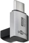 Goobay USB 4.0 Type C Toldó Ezüst 3cm 74444 (74444)
