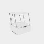 Hanah Home Nightstand White Tekoba - White (8682870763975)